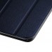 Samsung Galaxy Tab S 8.4 T700 - PU Flip Stand Tablet Protective Cover Case Support Sleep Wake Function - Dark Blue